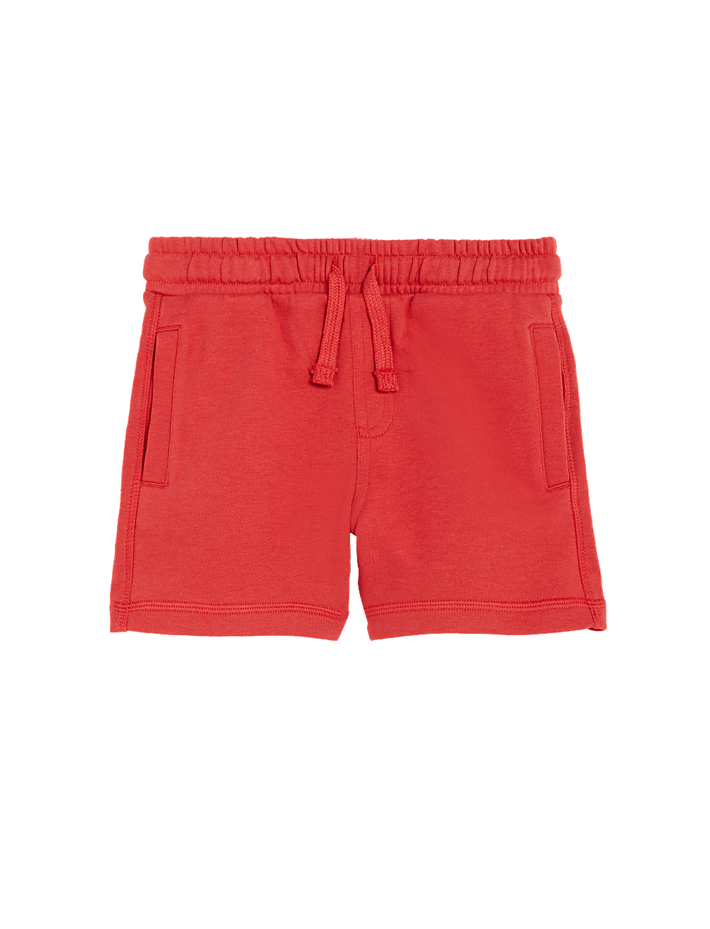Cotton Mix Plain Regular Fit Shorts