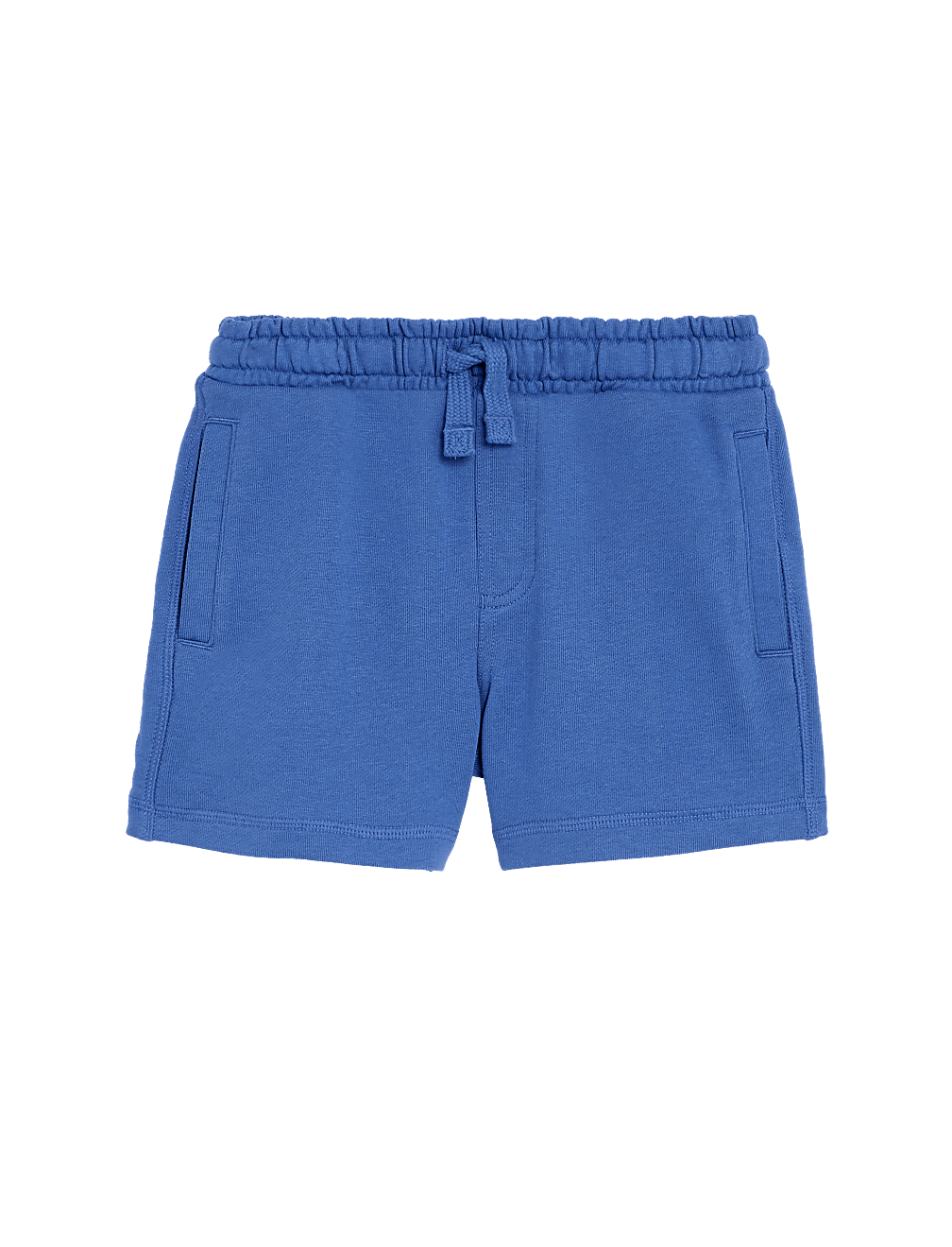 Cotton Mix Plain Regular Fit Shorts