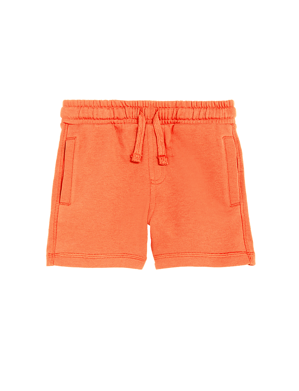 Cotton Mix Plain Regular Fit Shorts