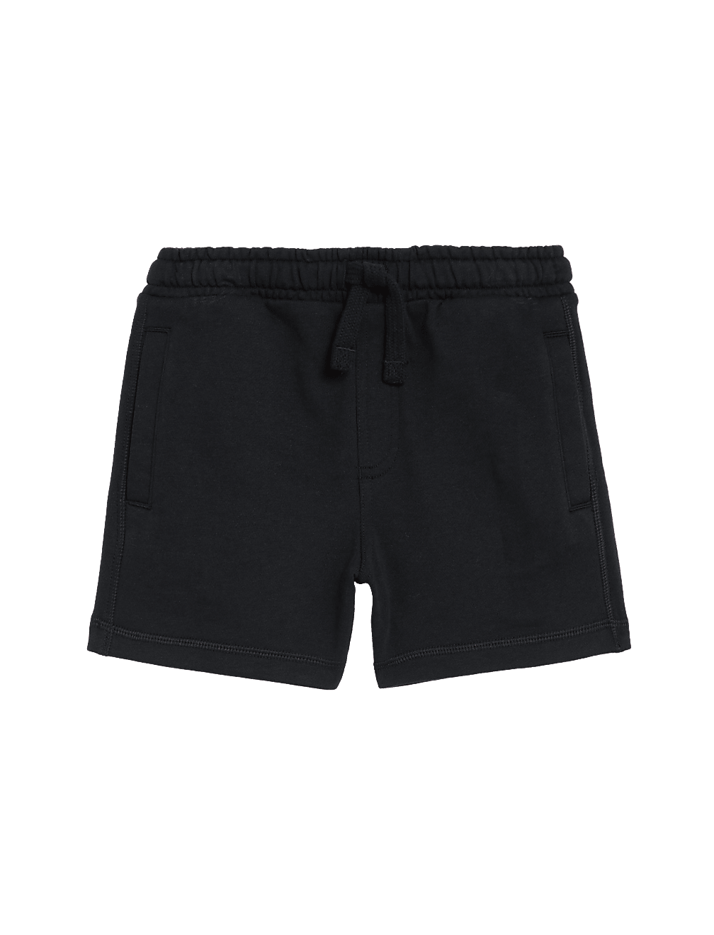 Cotton Mix Plain Regular Fit Shorts