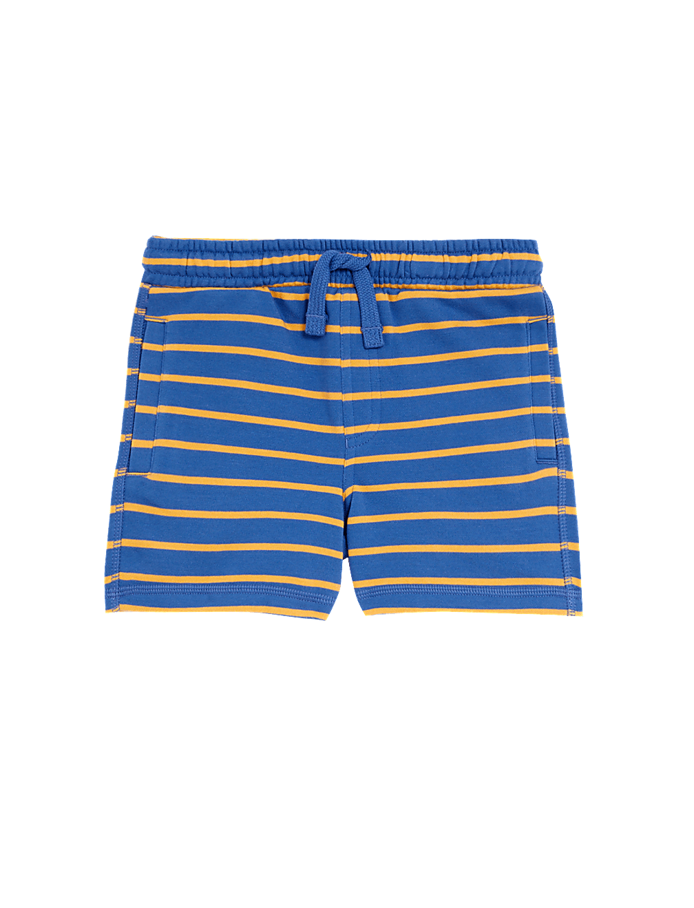 Cotton Rich Striped Shorts