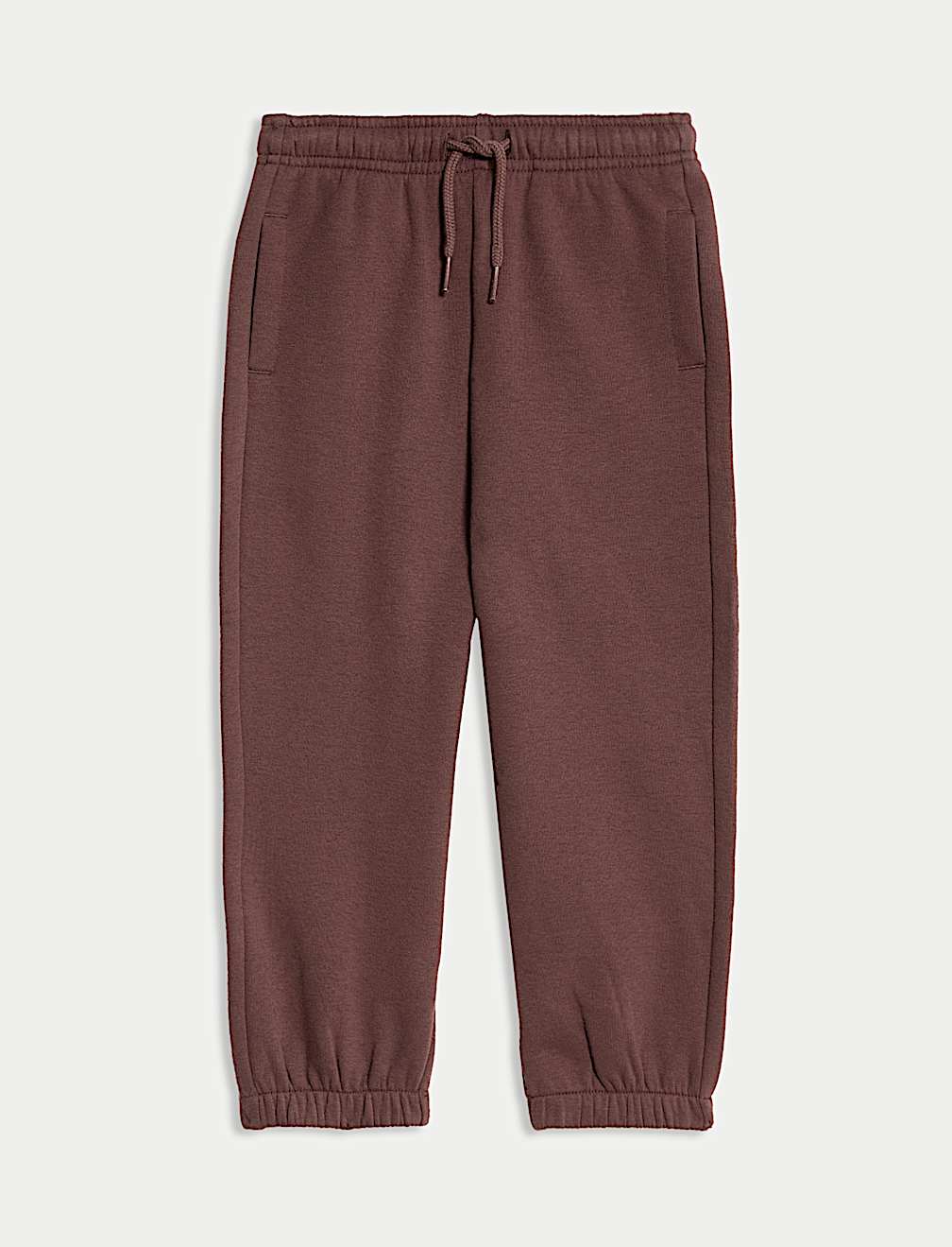 Cotton Rich Plain Joggers (2-8 Yrs)