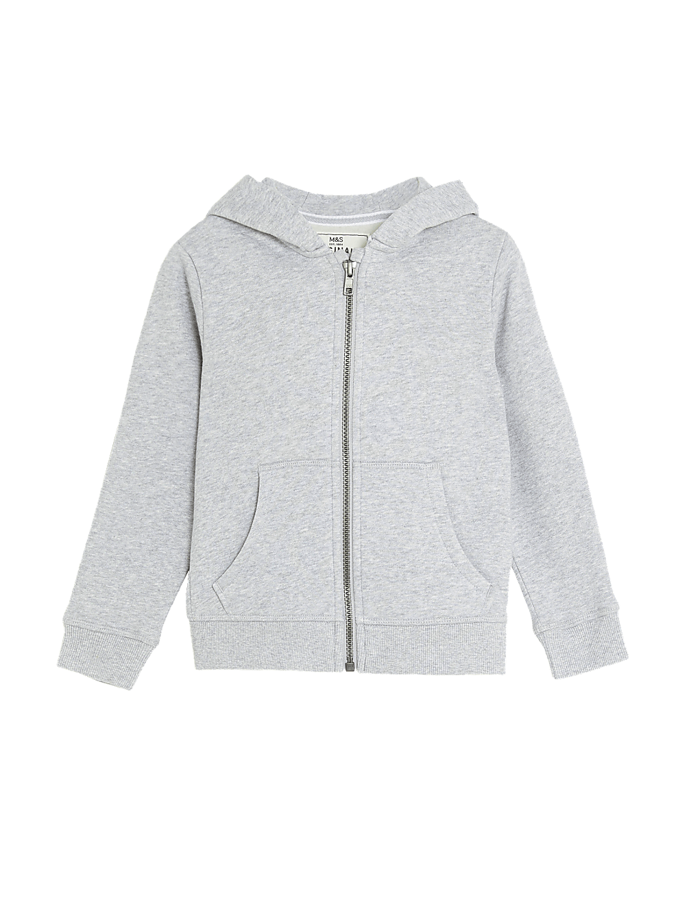 Cotton Rich Plain Hoodie (2-7 Yrs)