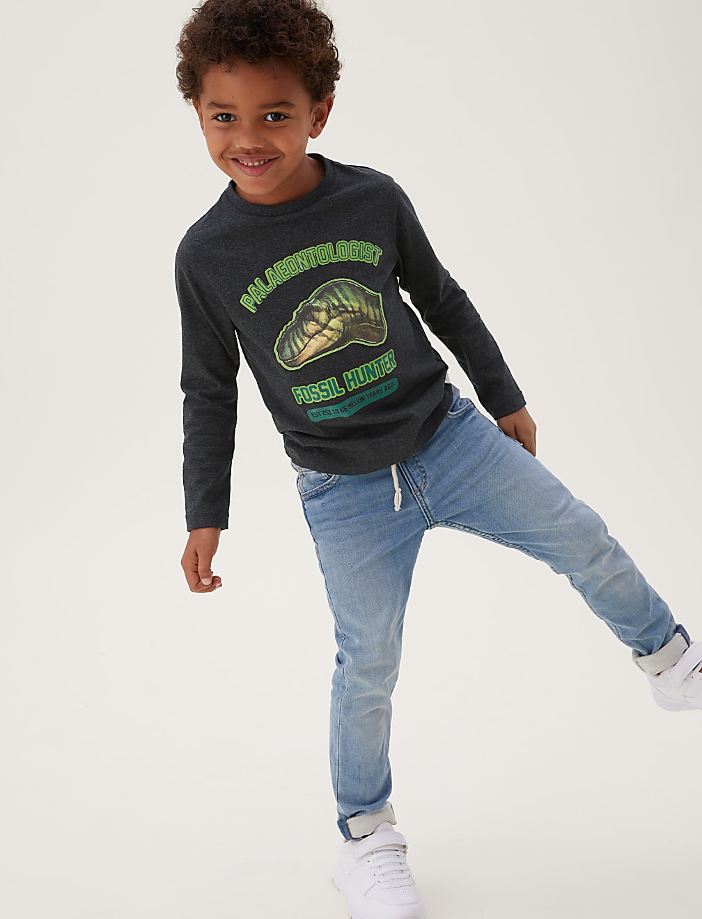 NHM™ Cotton Rich Dinosaur Top (2-12 Yrs)
