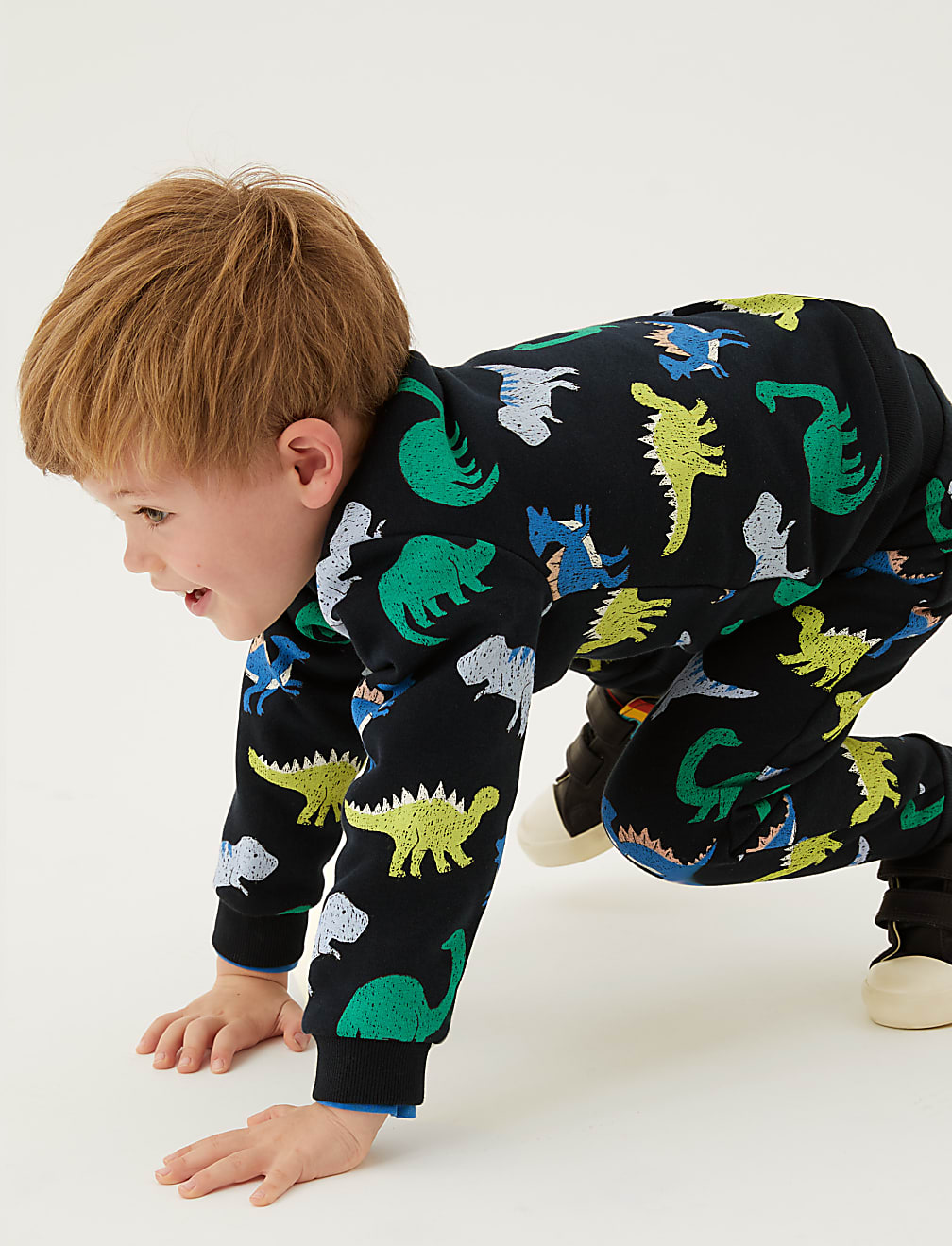 Cotton-Rich Dinosaur Sweatshirt (2-7 Yrs)