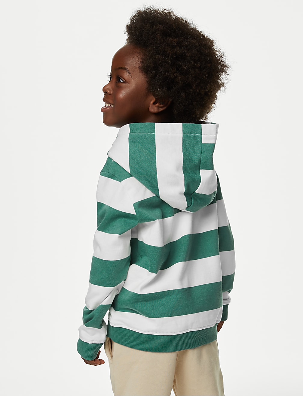 Green and white striped hoodie new arrivals