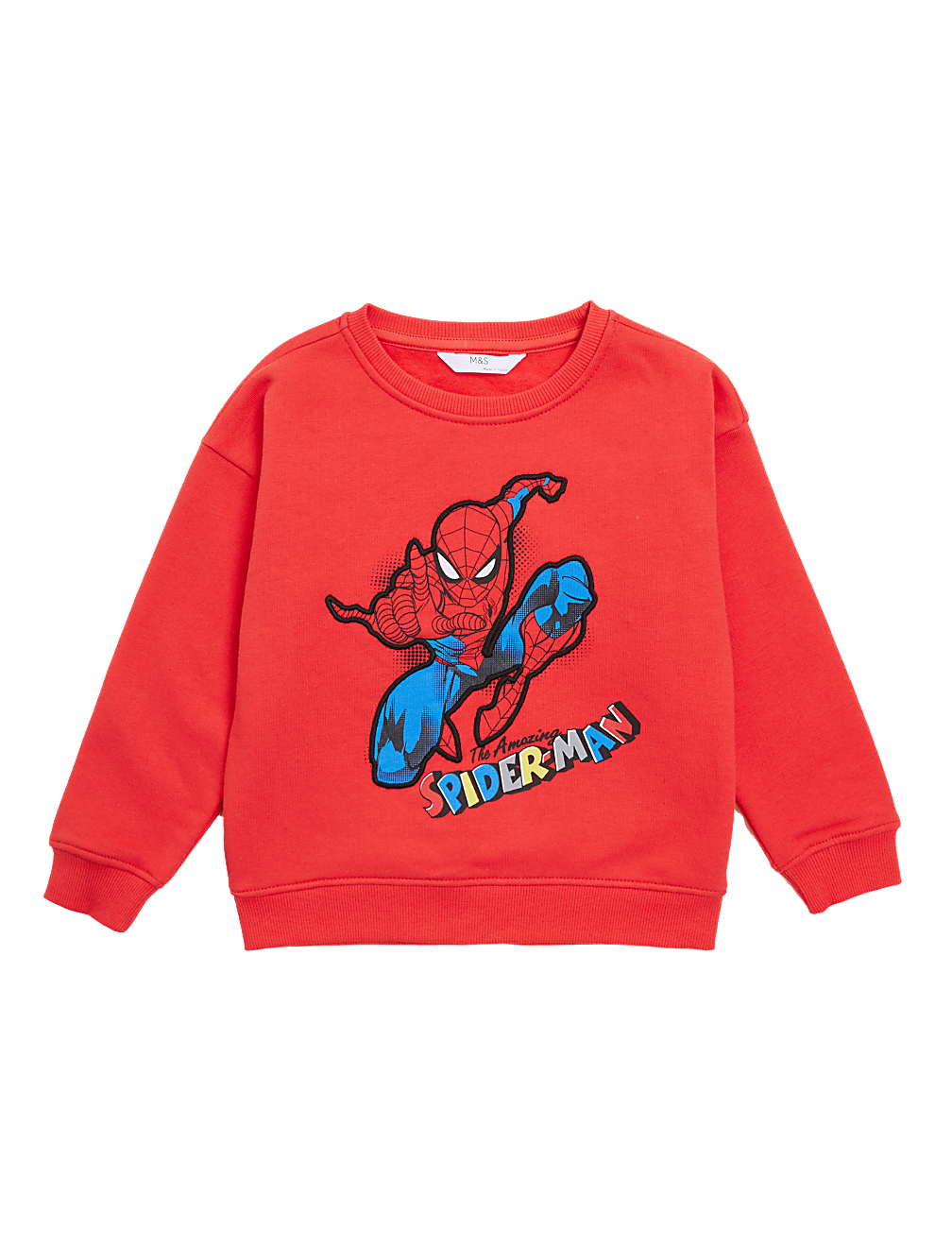 Cotton Rich Spider-Man™ Sweatshirt (2-7 Yrs)