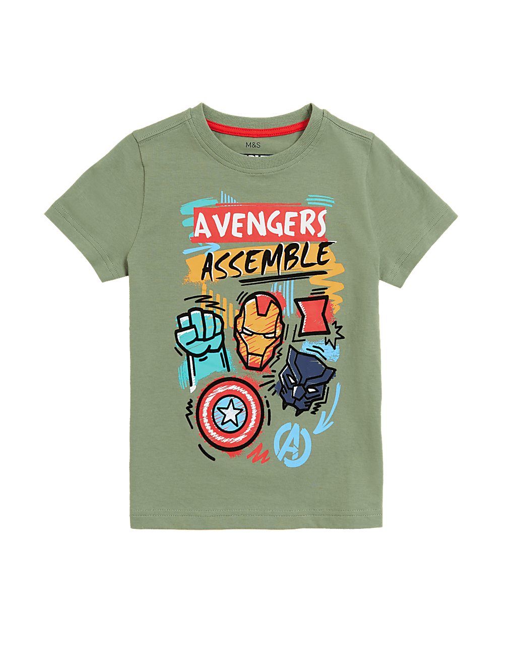Pure Cotton Marvel™ T-Shirt (2-7 Yrs)