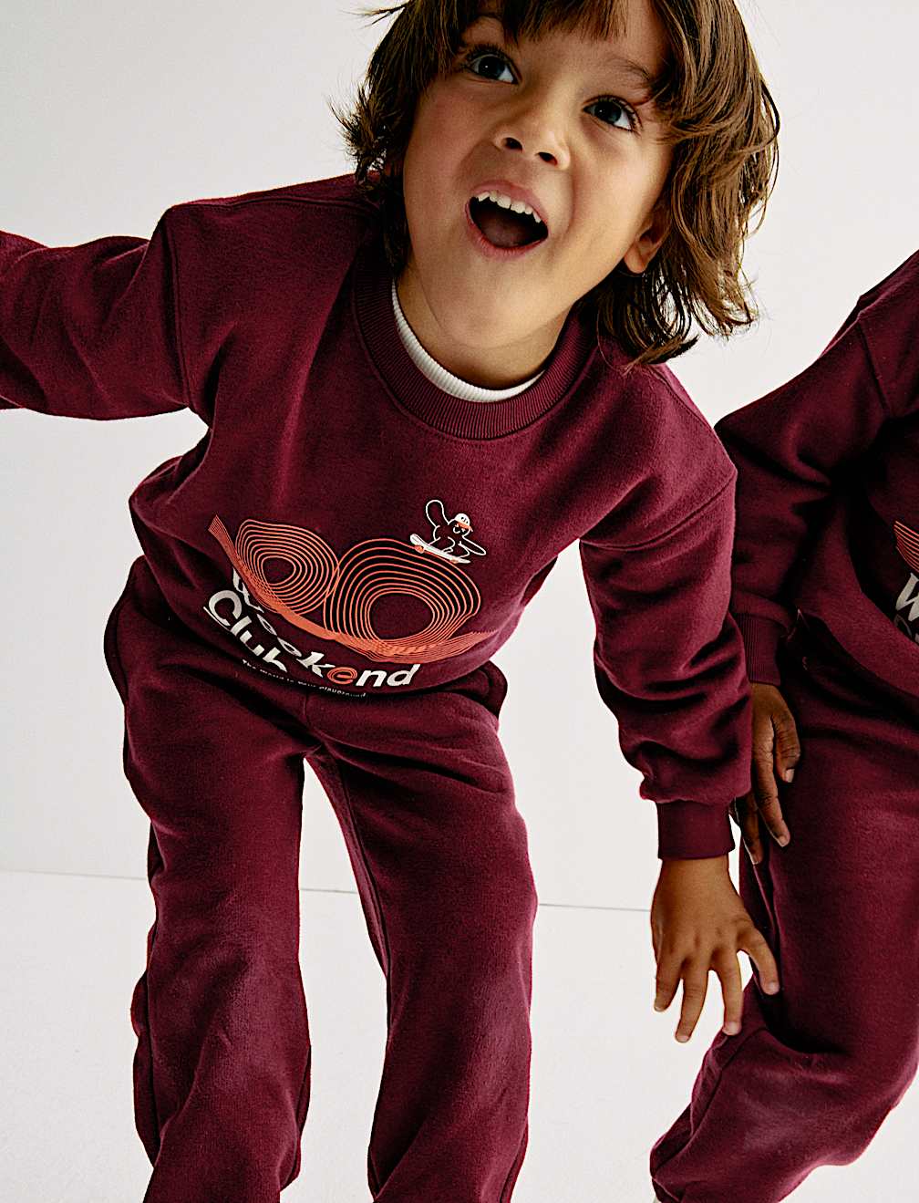 Cotton Rich Graphic Sweatshirt (2-8 Yrs)