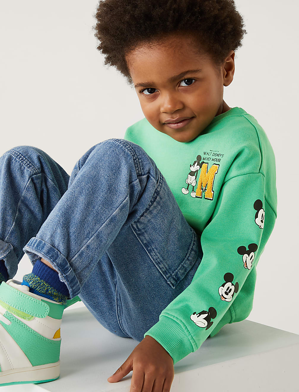 Cotton Rich Mickey Mouse™ Sweatshirt