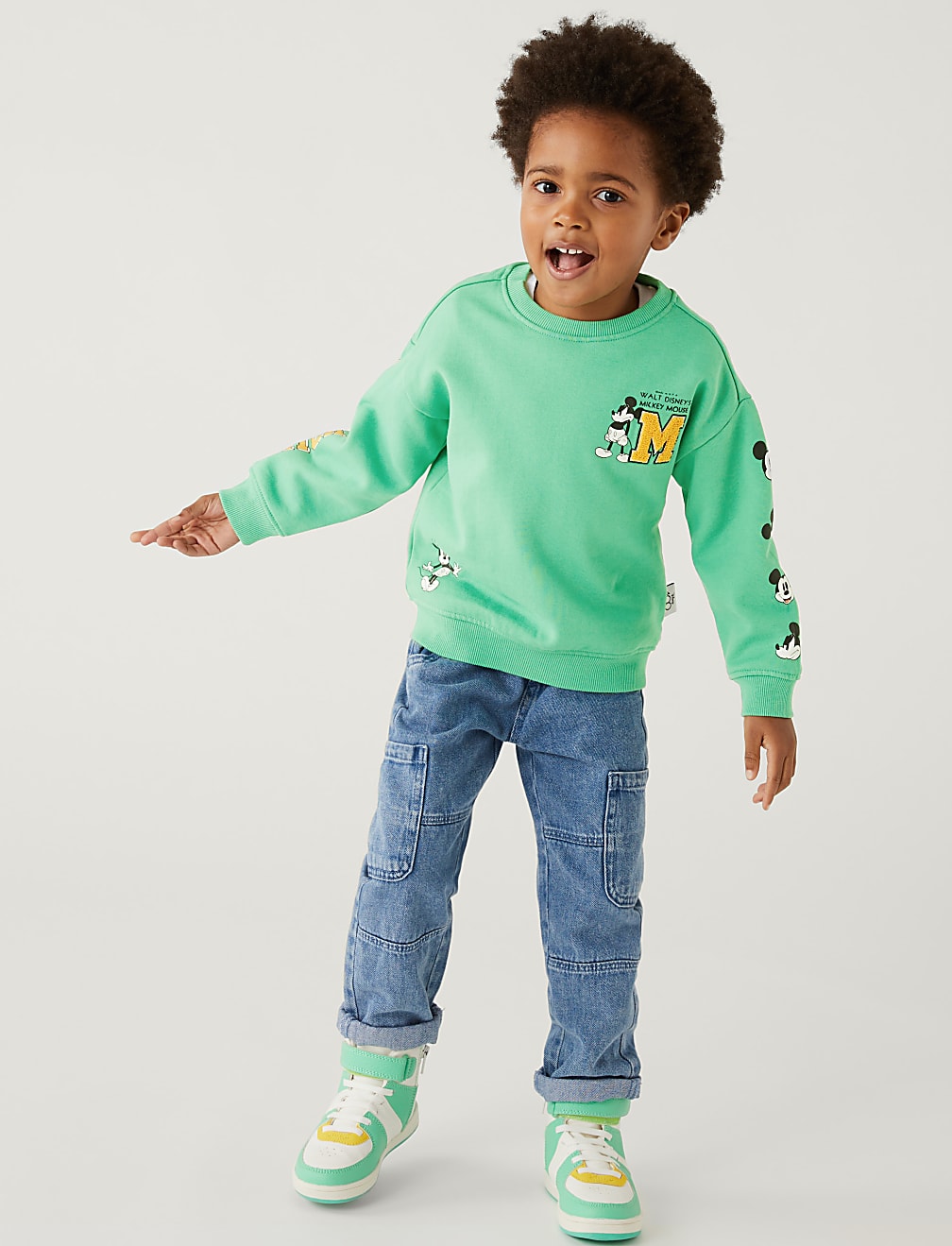 Cotton Rich Mickey Mouse™ Sweatshirt