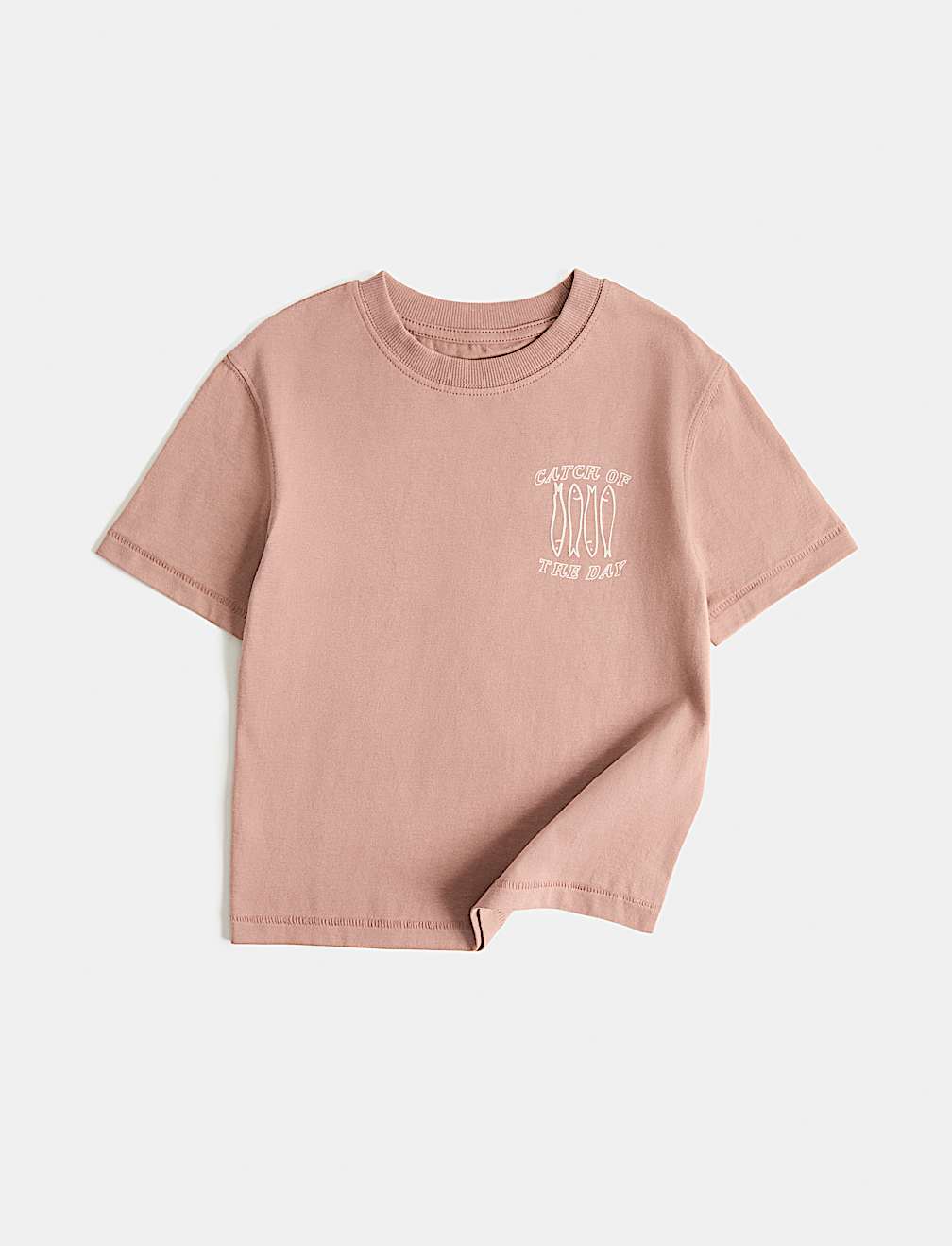 Pure Cotton Tropical Fruit Print T-Shirt (2-8 Yrs)