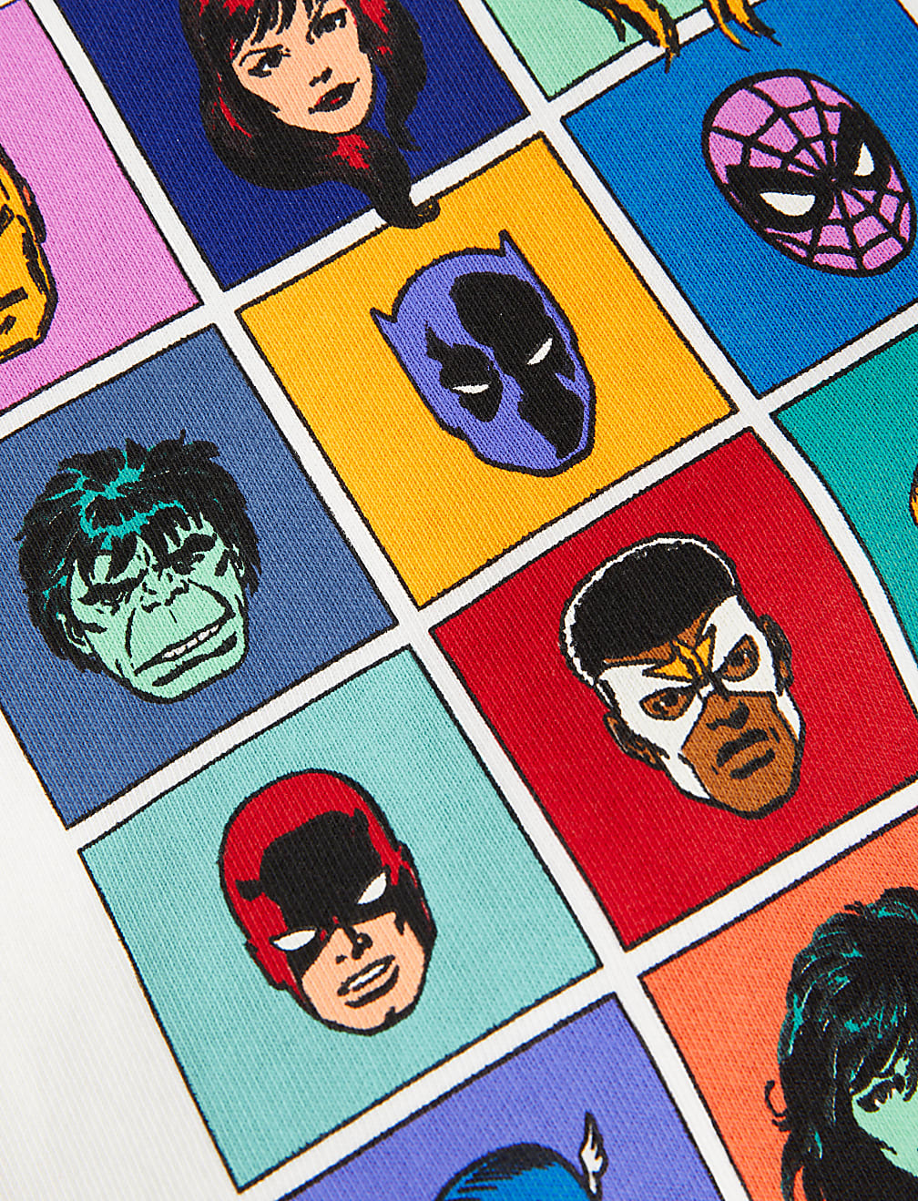 Cotton Rich Marvel™ Hoodie (2-8 Yrs)