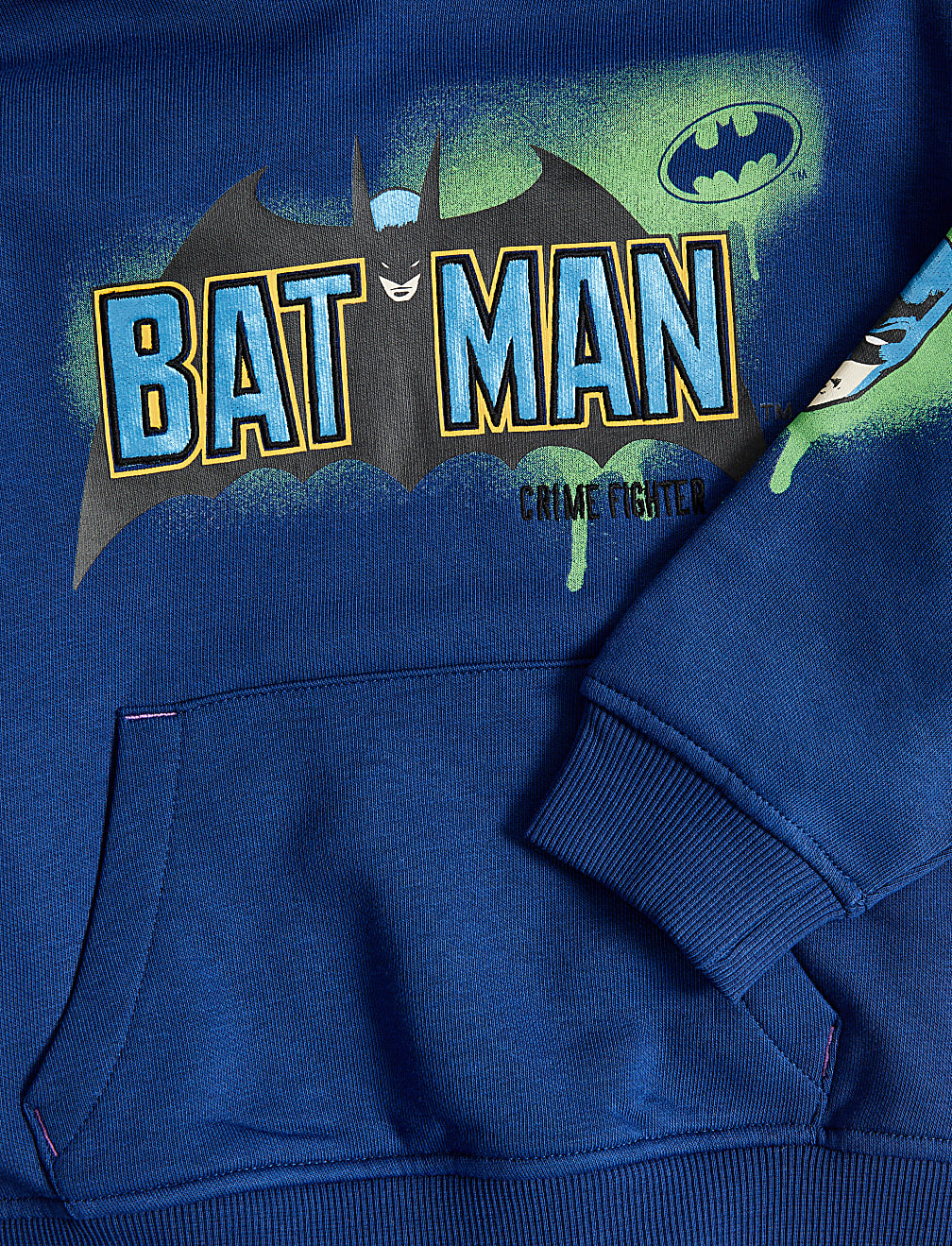 Cotton Rich Batman™ Hoodie (2-8 Yrs)