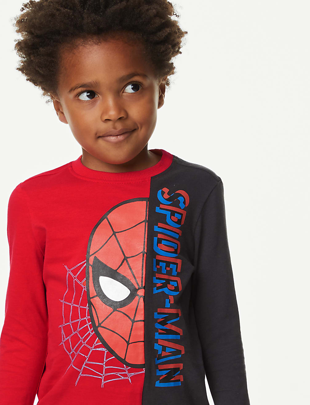 Pure Cotton Spider-Man™ Top (2-8 Yrs)