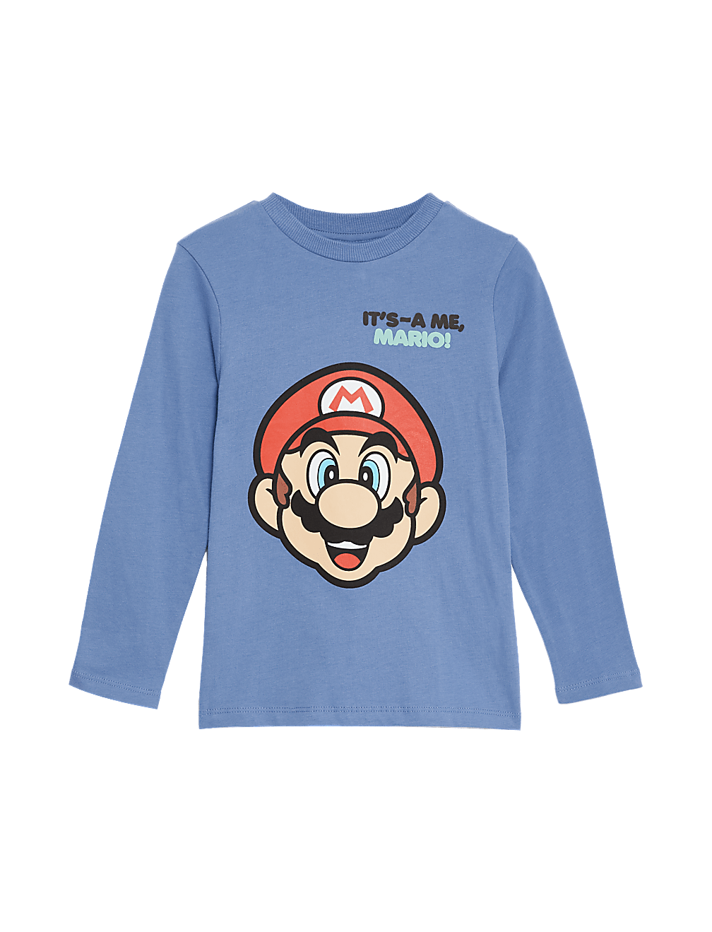 Pure Cotton Super Mario™ Top (2-8 Yrs)