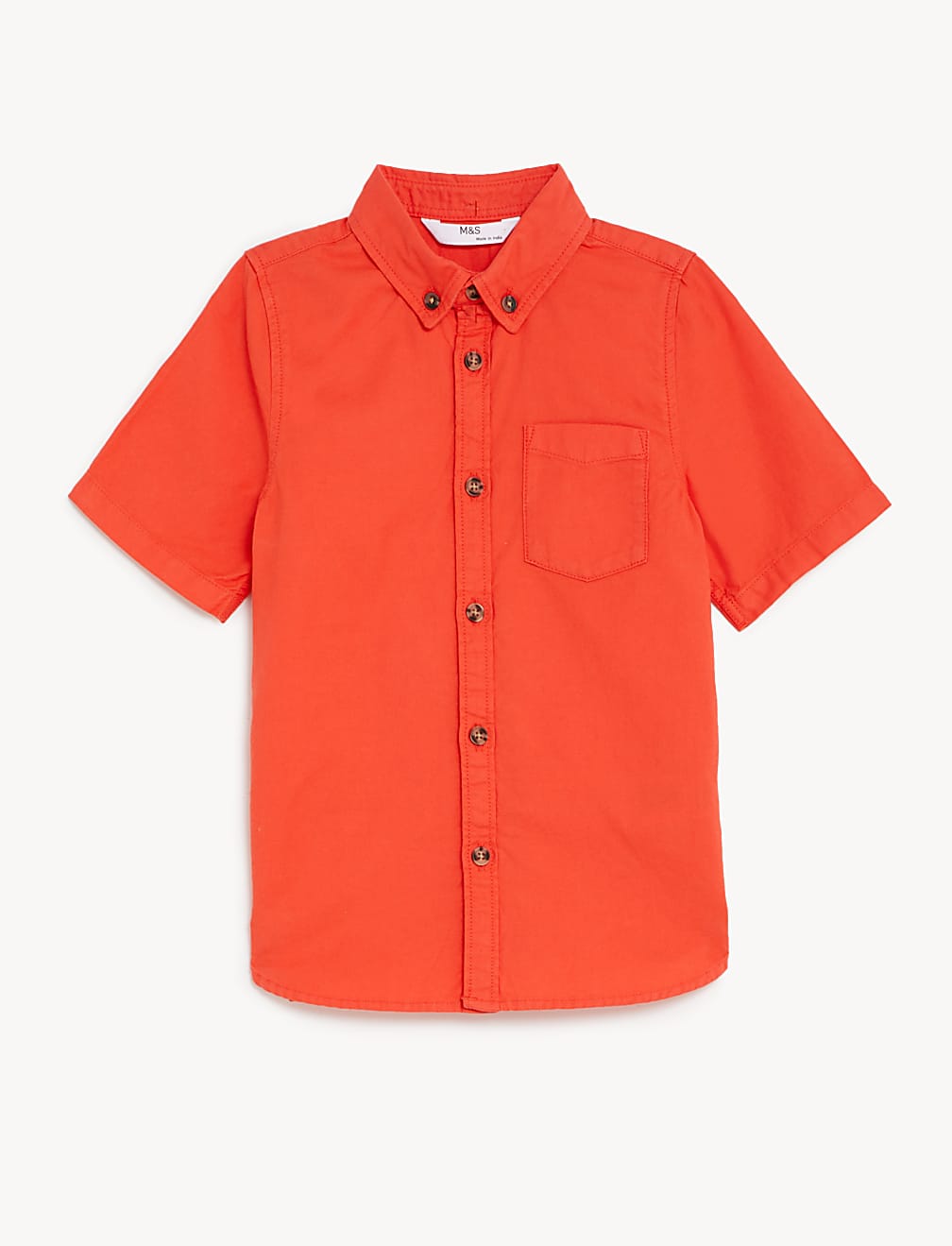 Pure Cotton Oxford Shirt (2-7 Yrs)