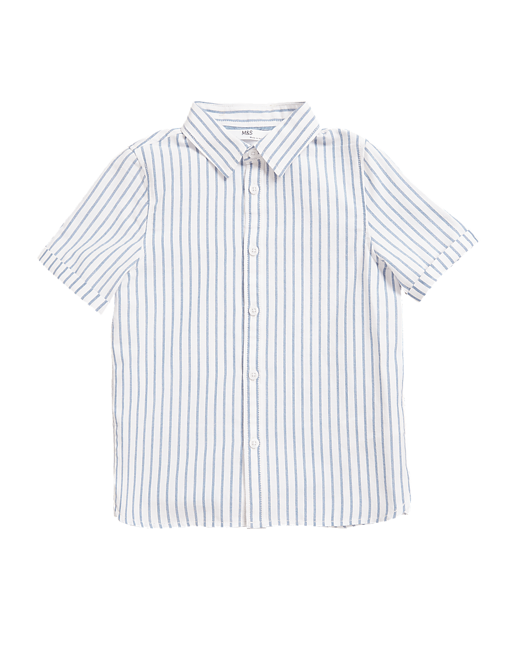 Pure Cotton Striped Oxford Shirt
