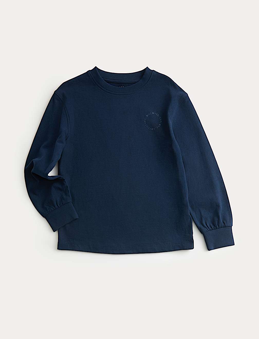 Pure Cotton Long Sleeve T-shirt (2-8 Yrs)