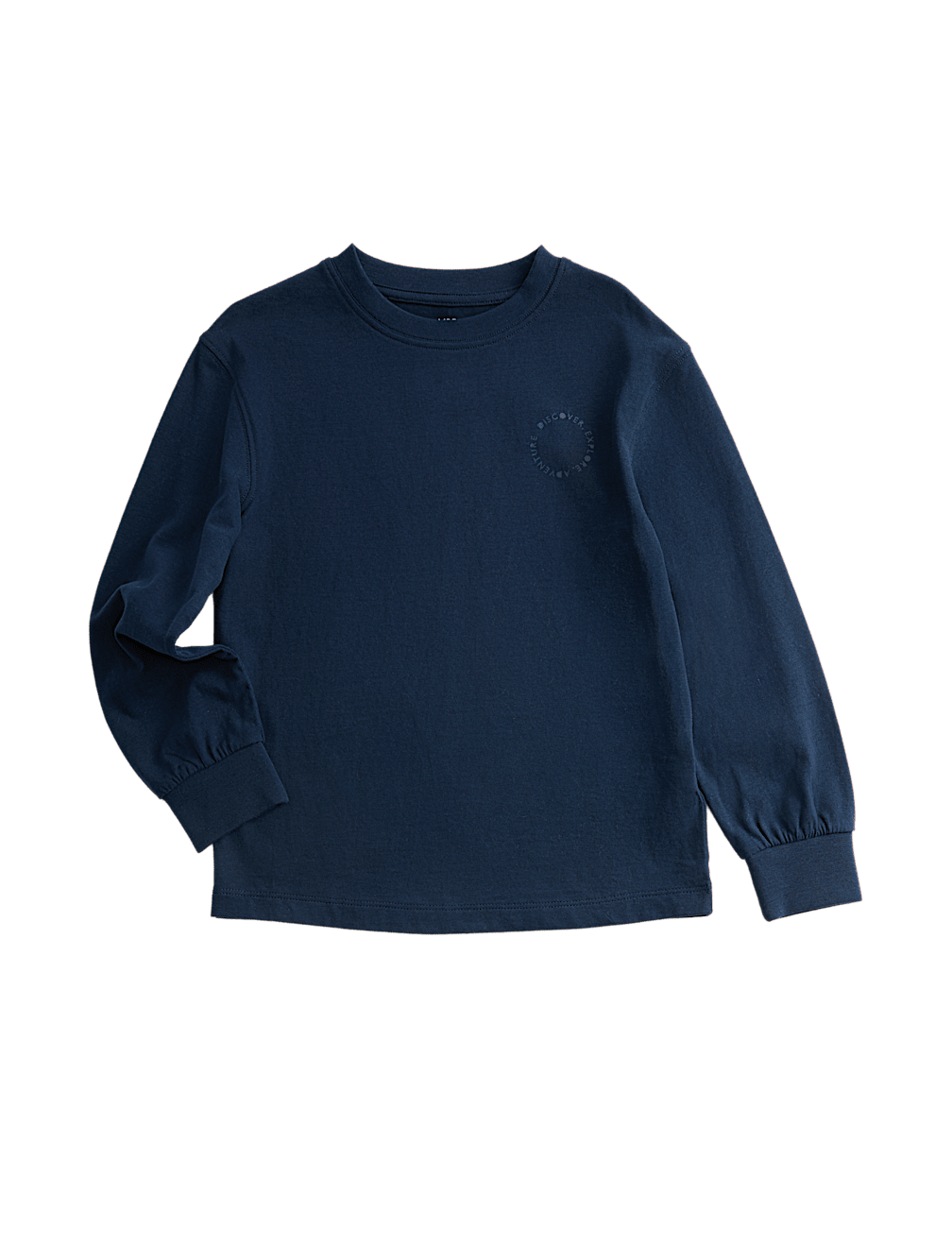 Pure Cotton Long Sleeve T-shirt (2-8 Yrs)