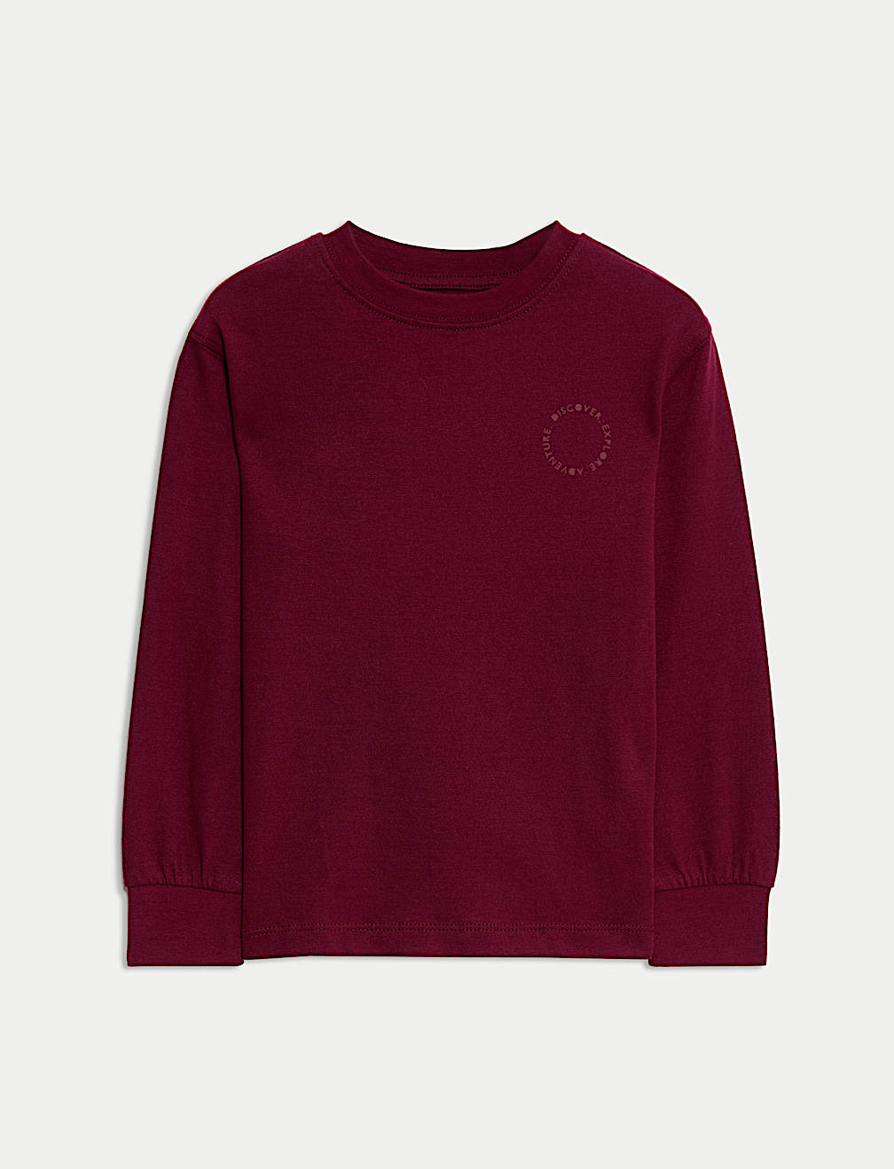 Pure Cotton Long Sleeve T-shirt (2-8 Yrs)