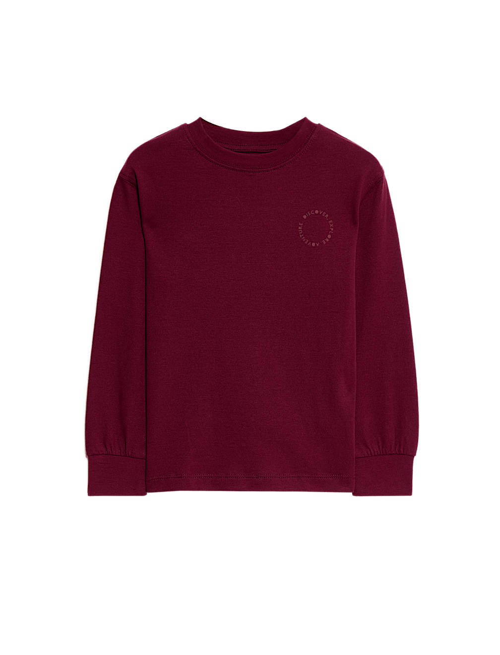 Pure Cotton Long Sleeve T-shirt (2-8 Yrs)