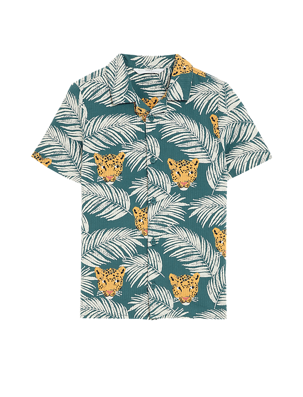 Pure Cotton Safari Print Shirt