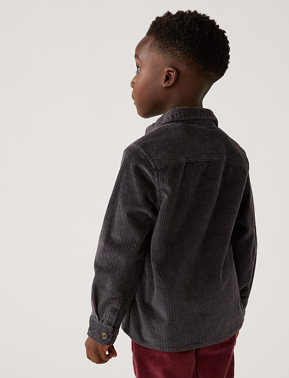 2pc Cotton Rich Shirt and T-Shirt