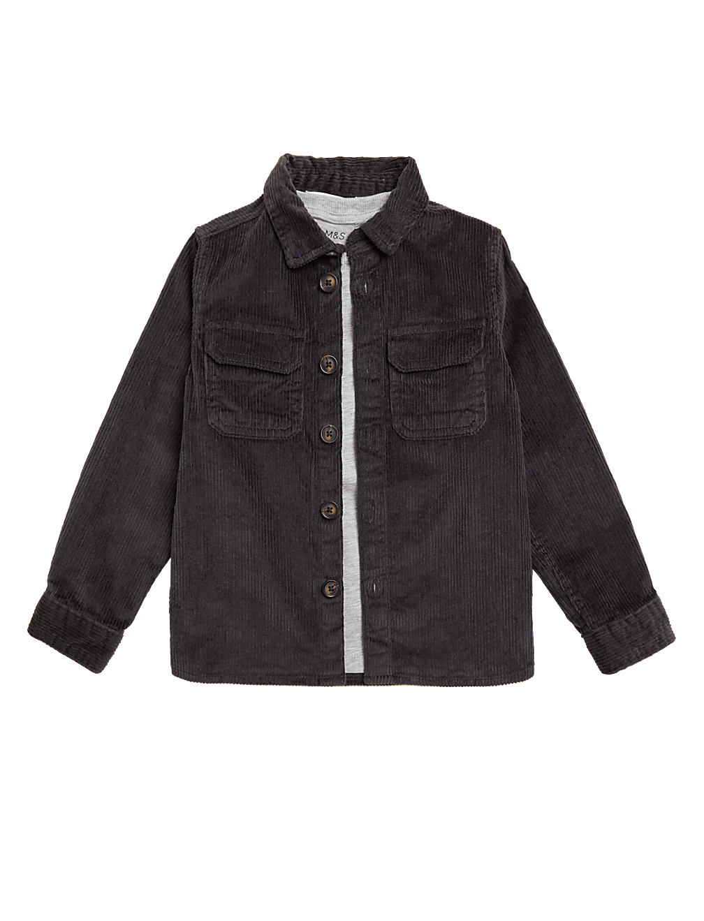 2pc Cotton Rich Shirt and T-Shirt