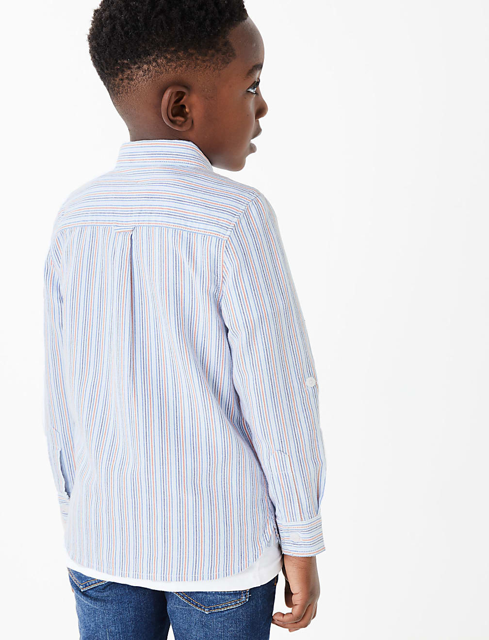 Cotton Striped Shirt (2-7 Years)