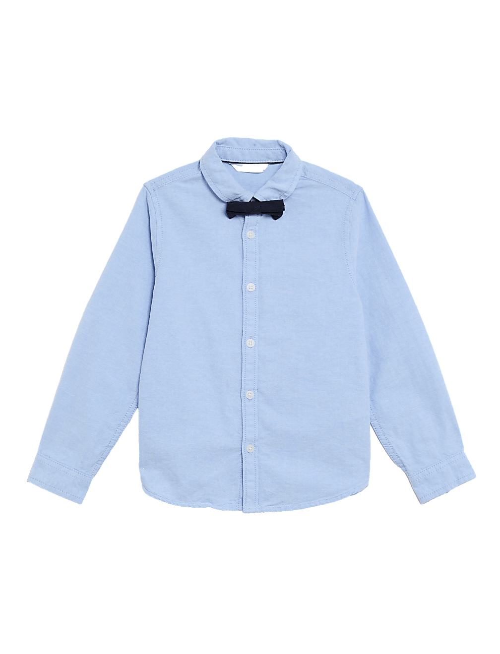 2pc Pure Cotton Oxford Shirt with Bow Tie (2-8 Yrs)