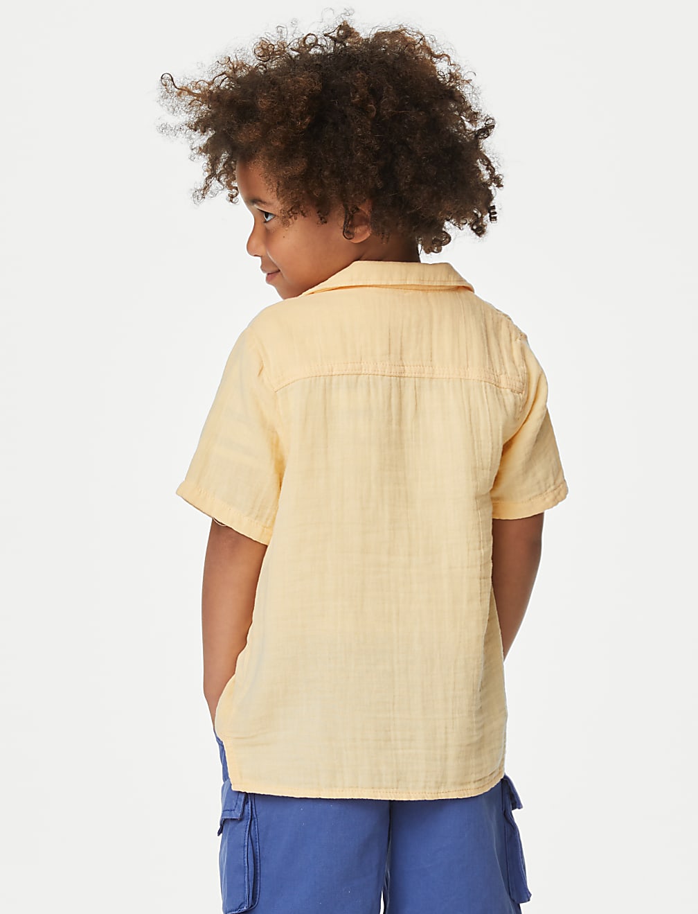 2pc Pure Cotton Shirt & T-Shirt Set