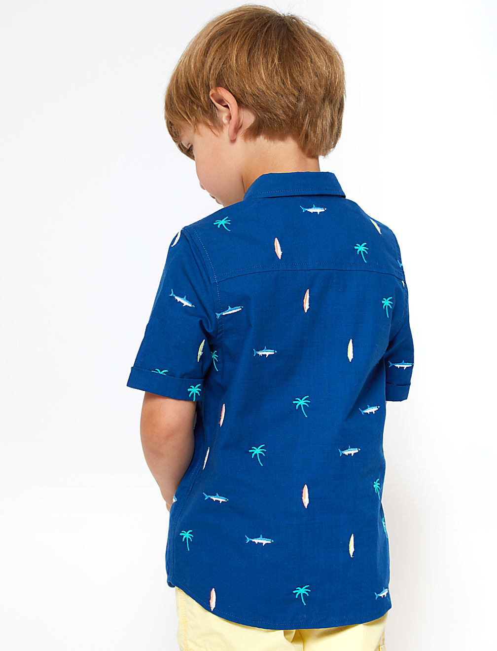 Pure Cotton Surfboard Shirt (2-7 Yrs)