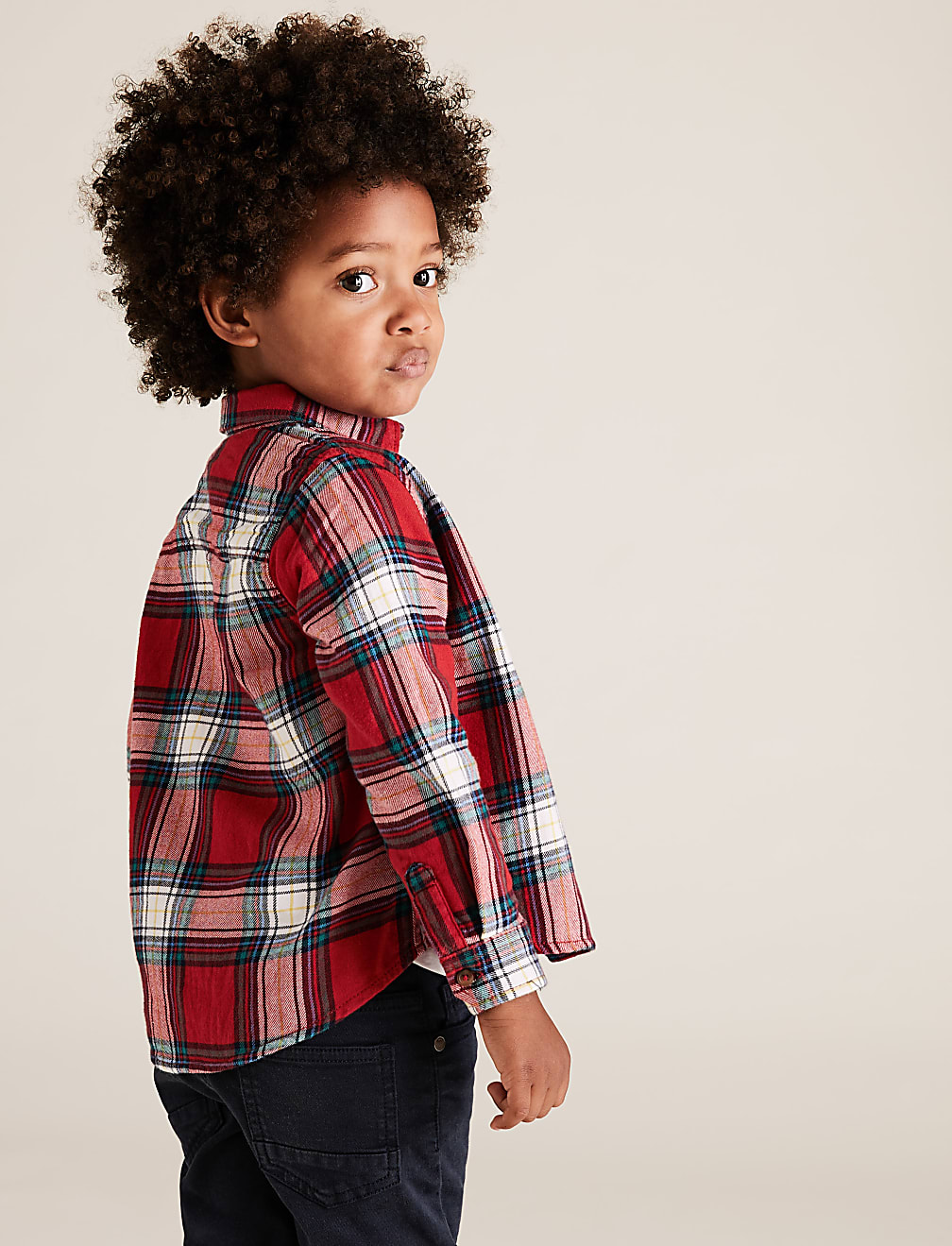 2 Piece Cotton Shirt & T-Shirt Set (2-7 Yrs)