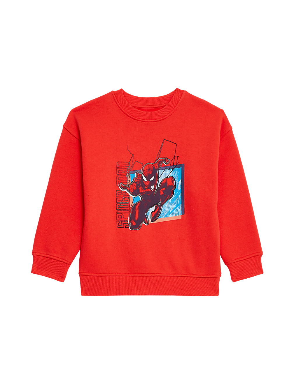 Cotton Rich Spider-Man™ Graphic Sweatshirt (2-8 Yrs)