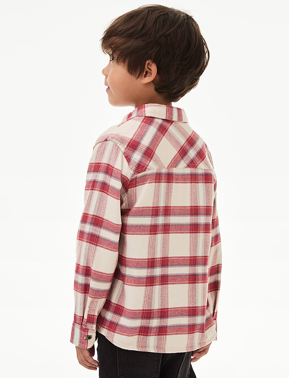 Pure Cotton Patterned Shirt (2-8 Yrs)