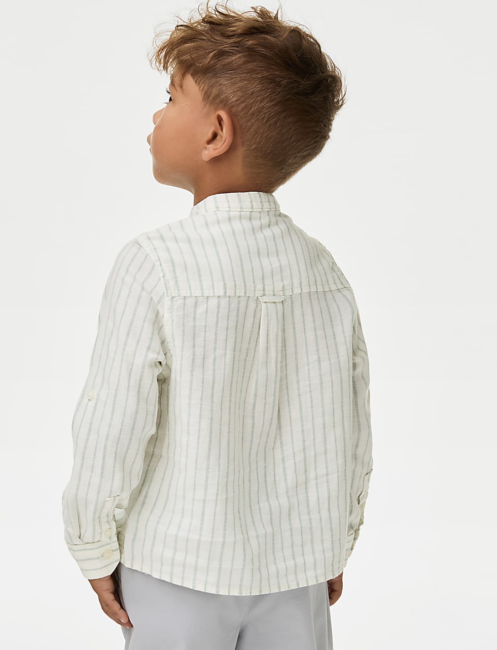 Cotton Rich Striped Shirt (2-8 Yrs)