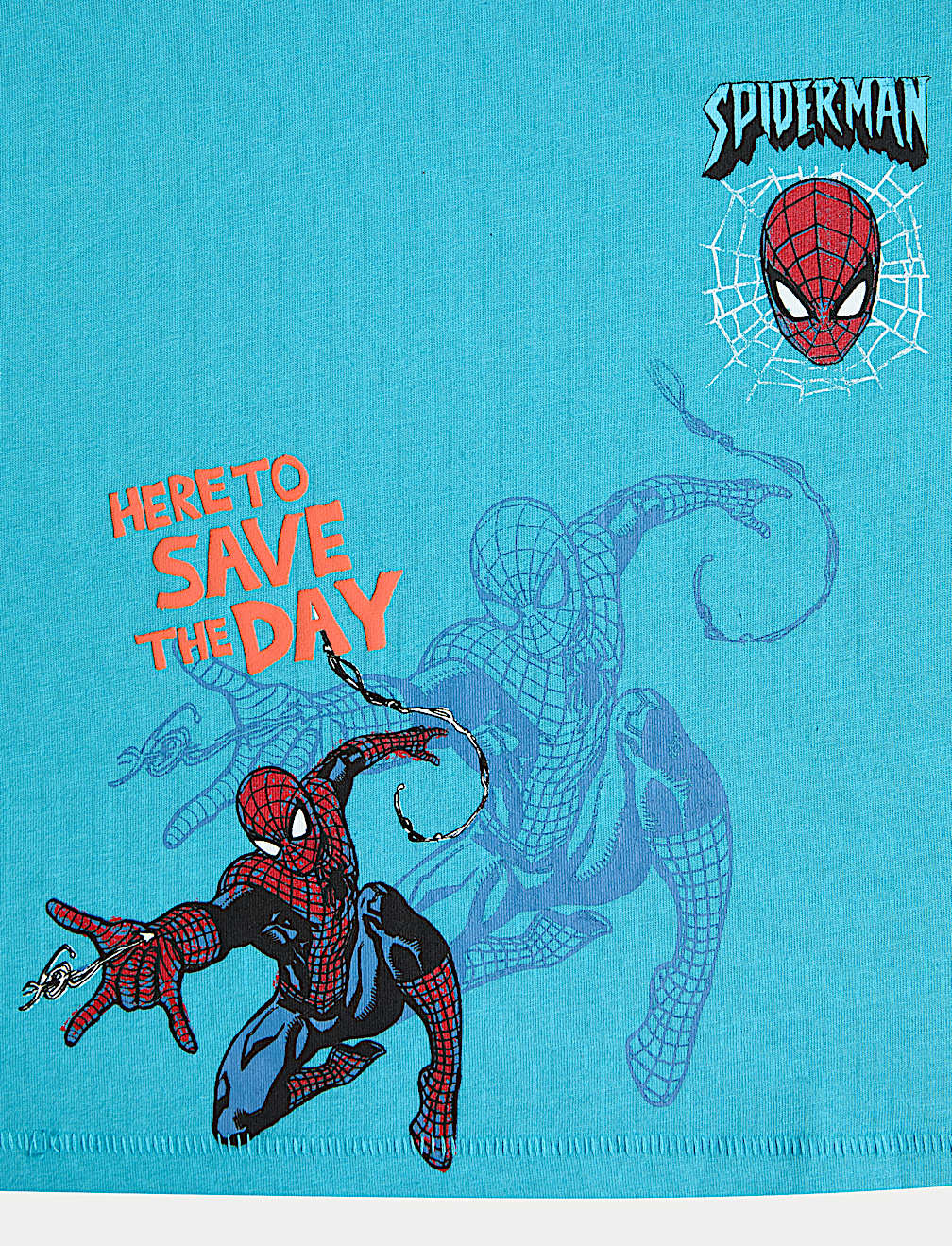 2pk Pure Cotton Spider-Man&trade; T-Shirts (2-8 Yrs)