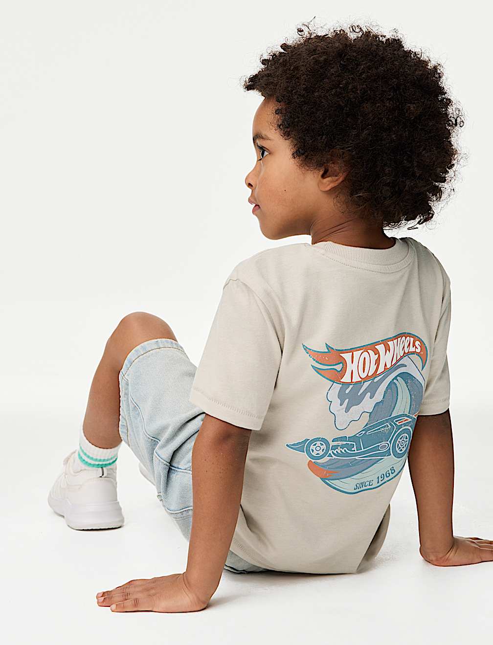 Pure Cotton Hot Wheels™ T-Shirt (2-8 Yrs)