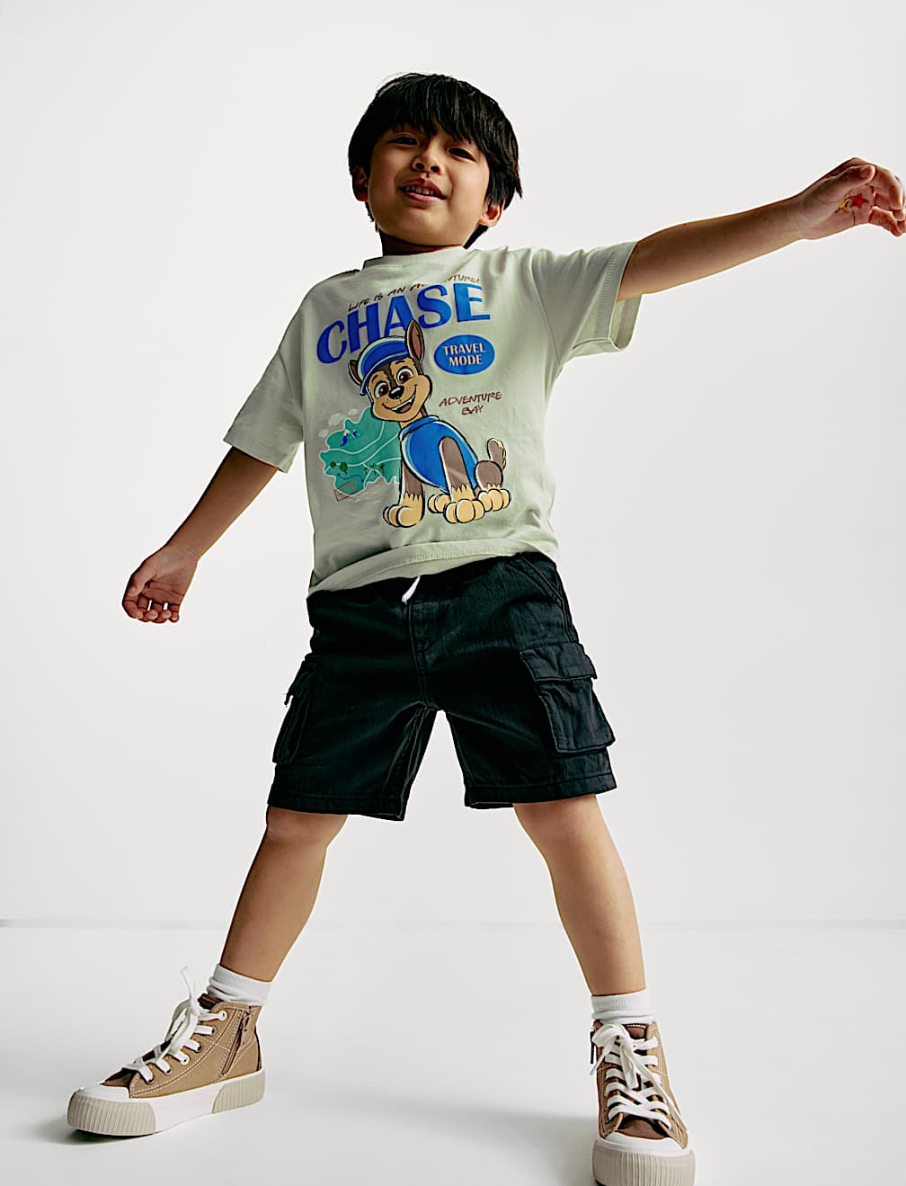 Cotton Rich PAW Patrol™ T-Shirt (2-8 Yrs)