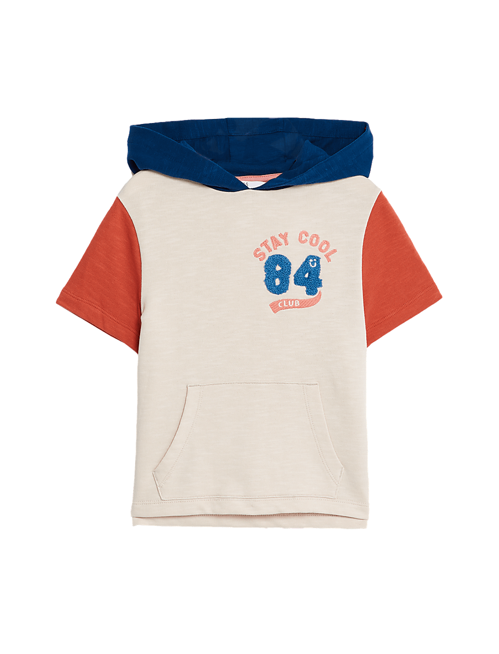 Cotton short sleeve hoodie online