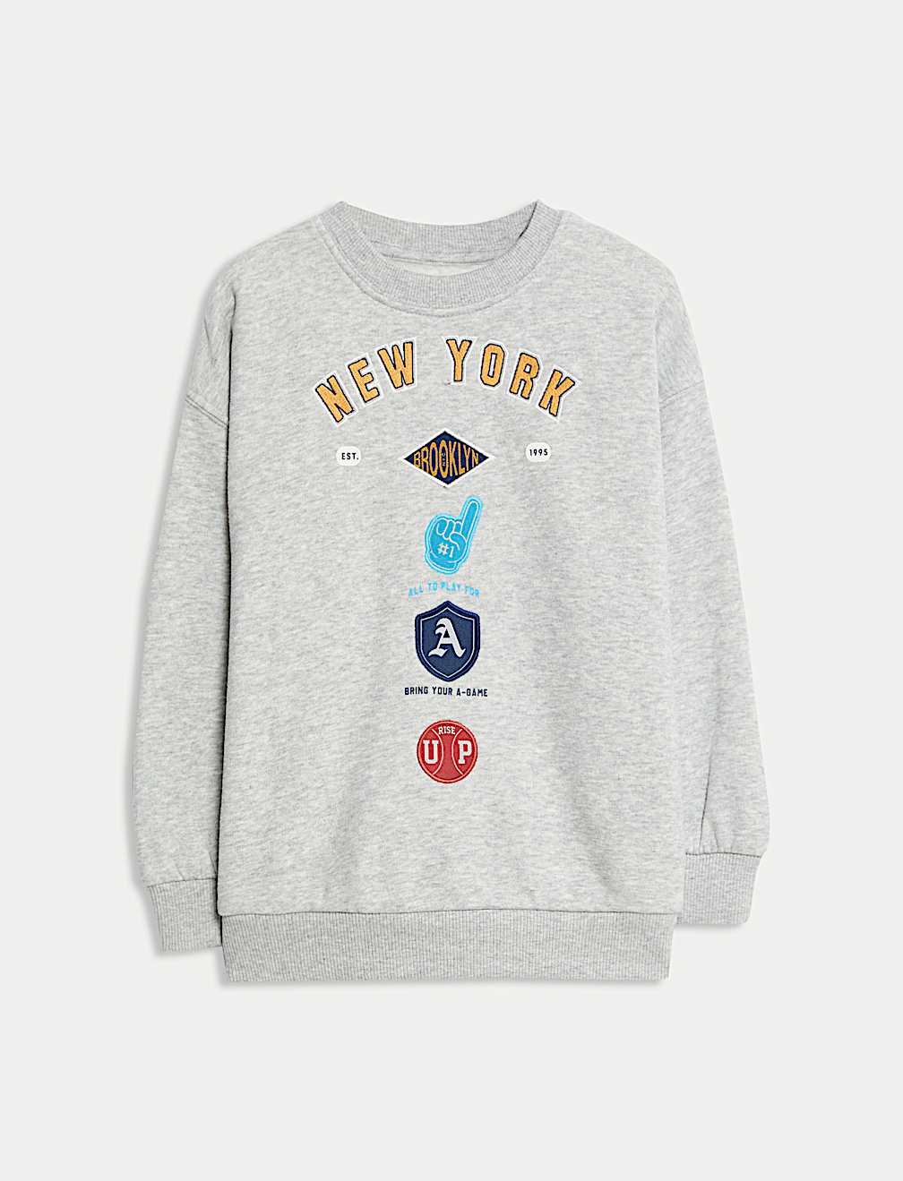 Cotton Rich Sweatshirt (2-8 Yrs)