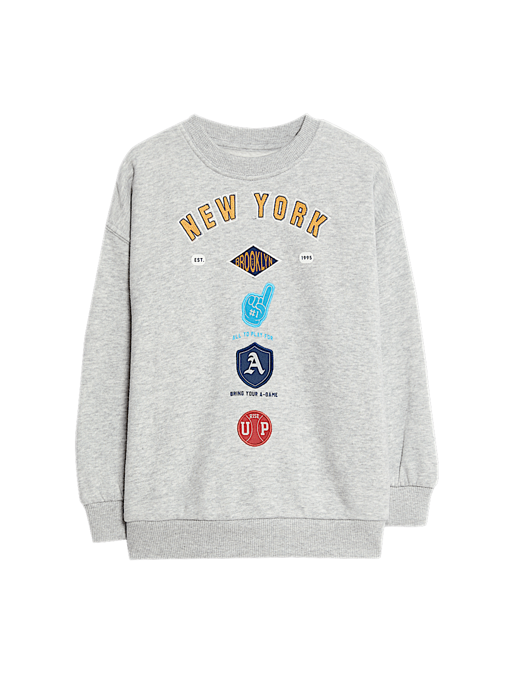Cotton Rich Sweatshirt (2-8 Yrs)