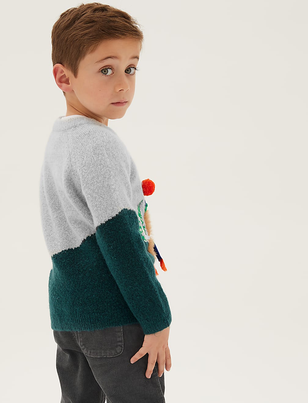 Mammoth Graphic Knitted Jumper (2-7 Yrs)