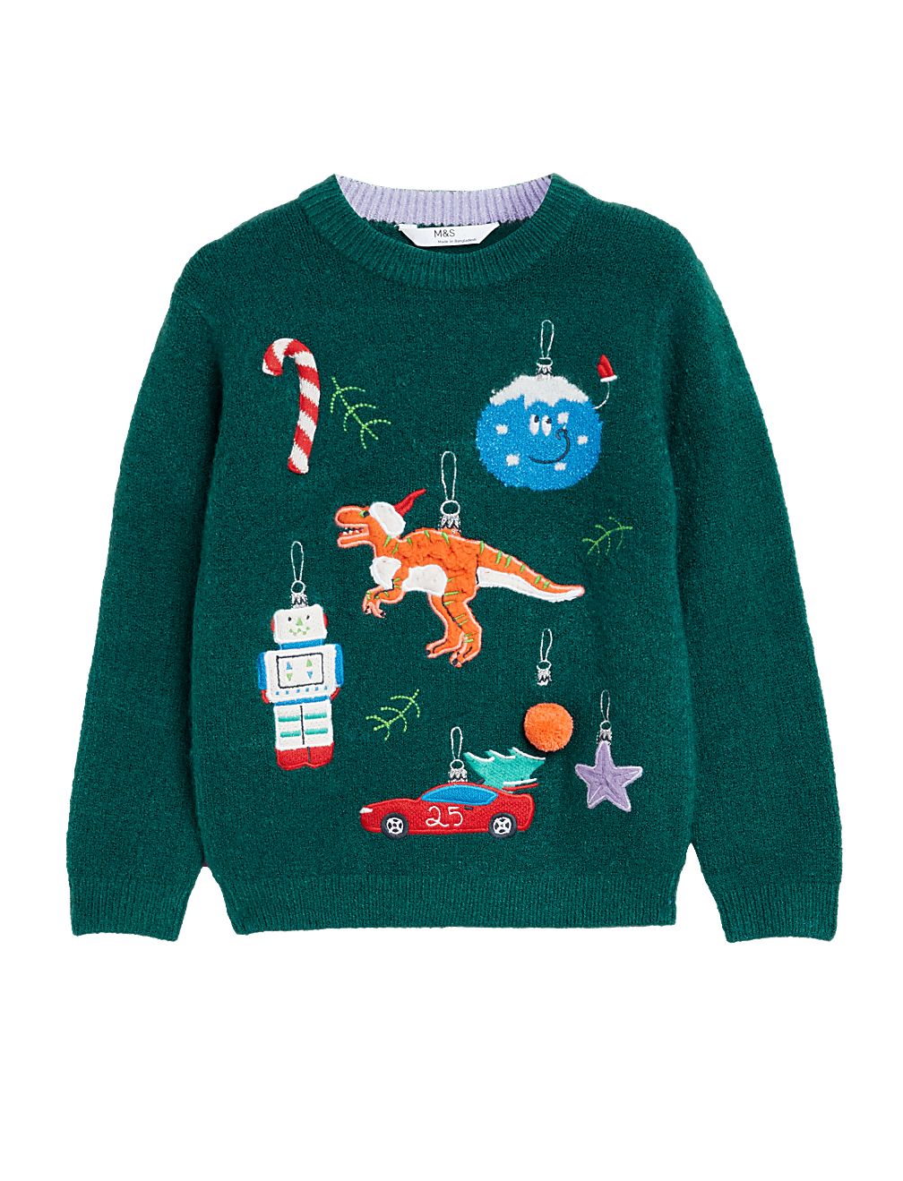 Knitted Christmas Tree Jumper