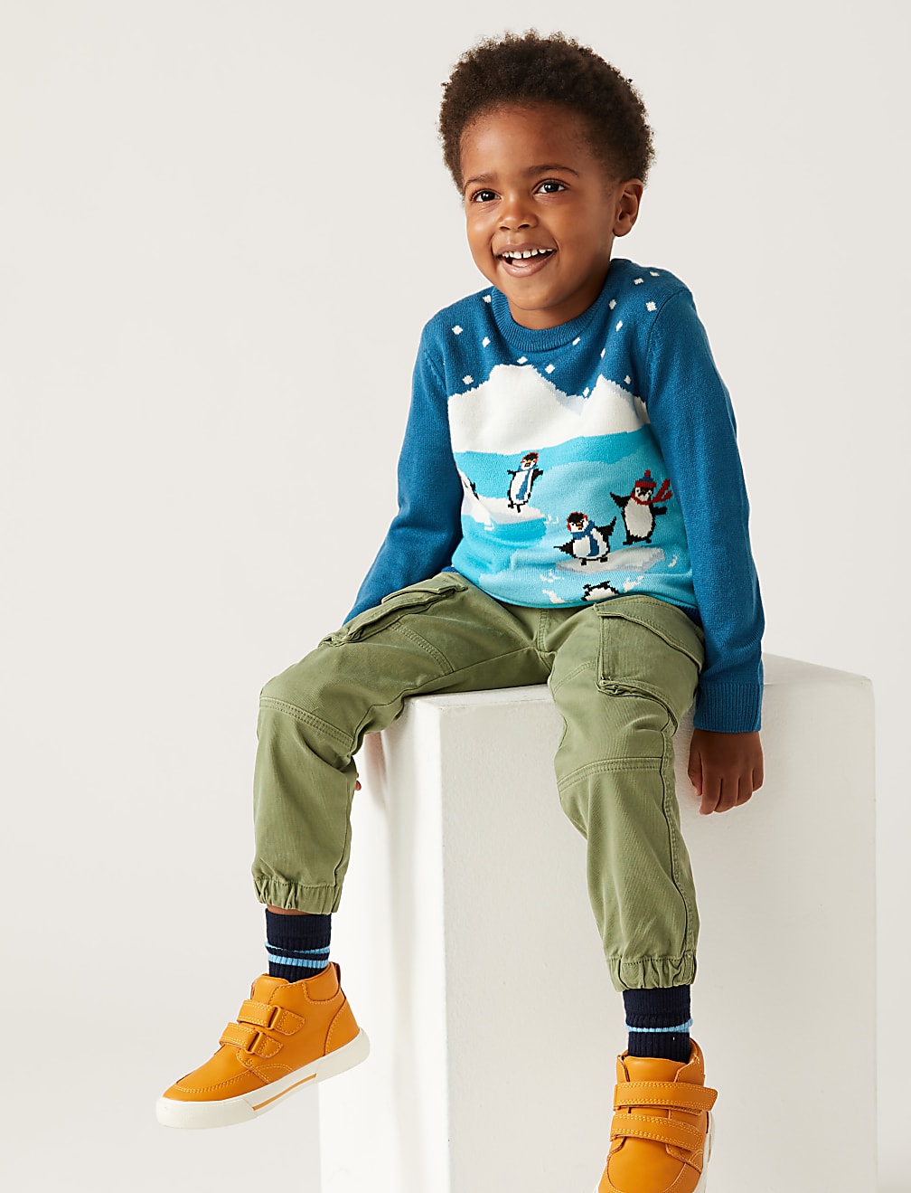 Knitted Penguin Jumper