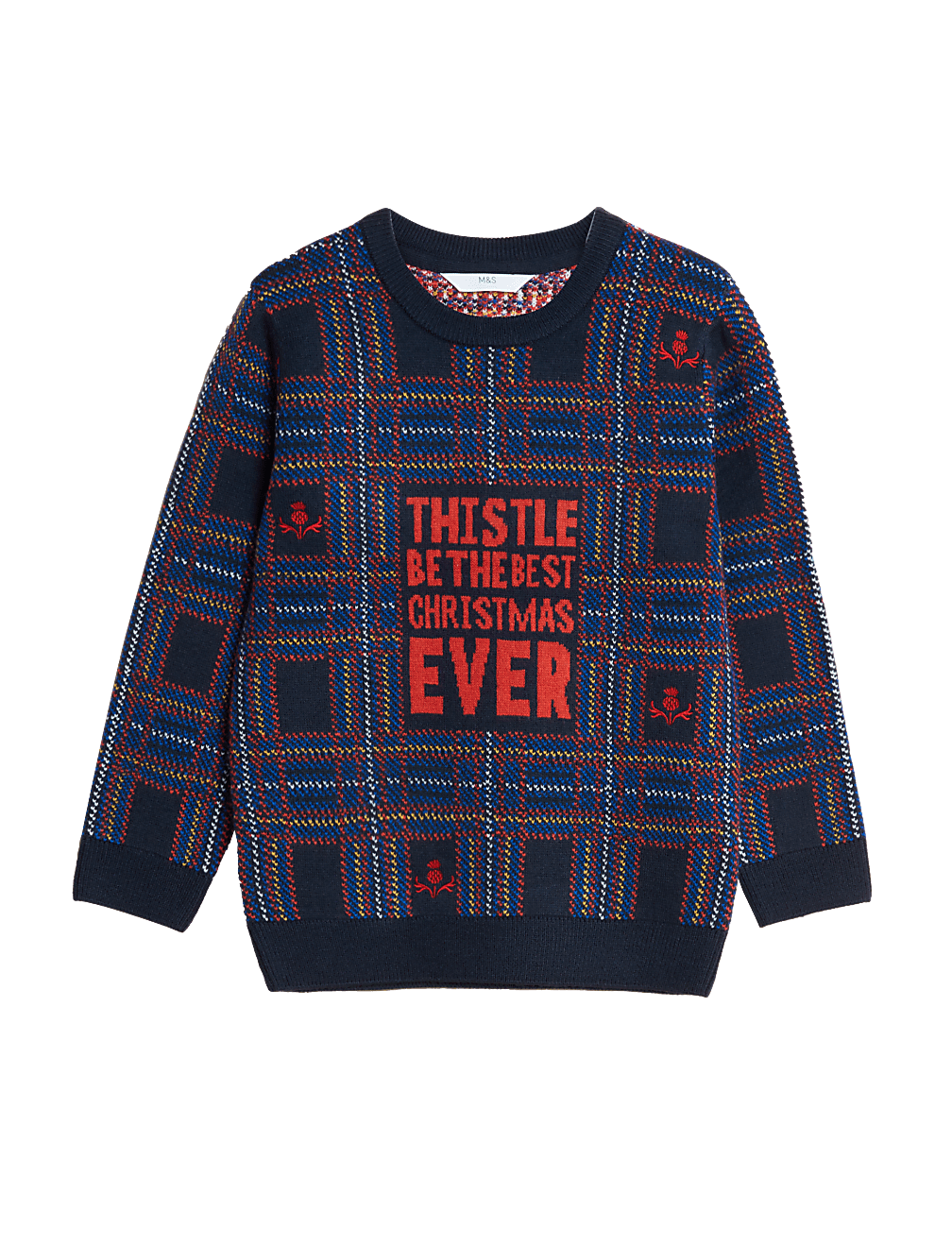 Mini Me Scottish Christmas Jumper