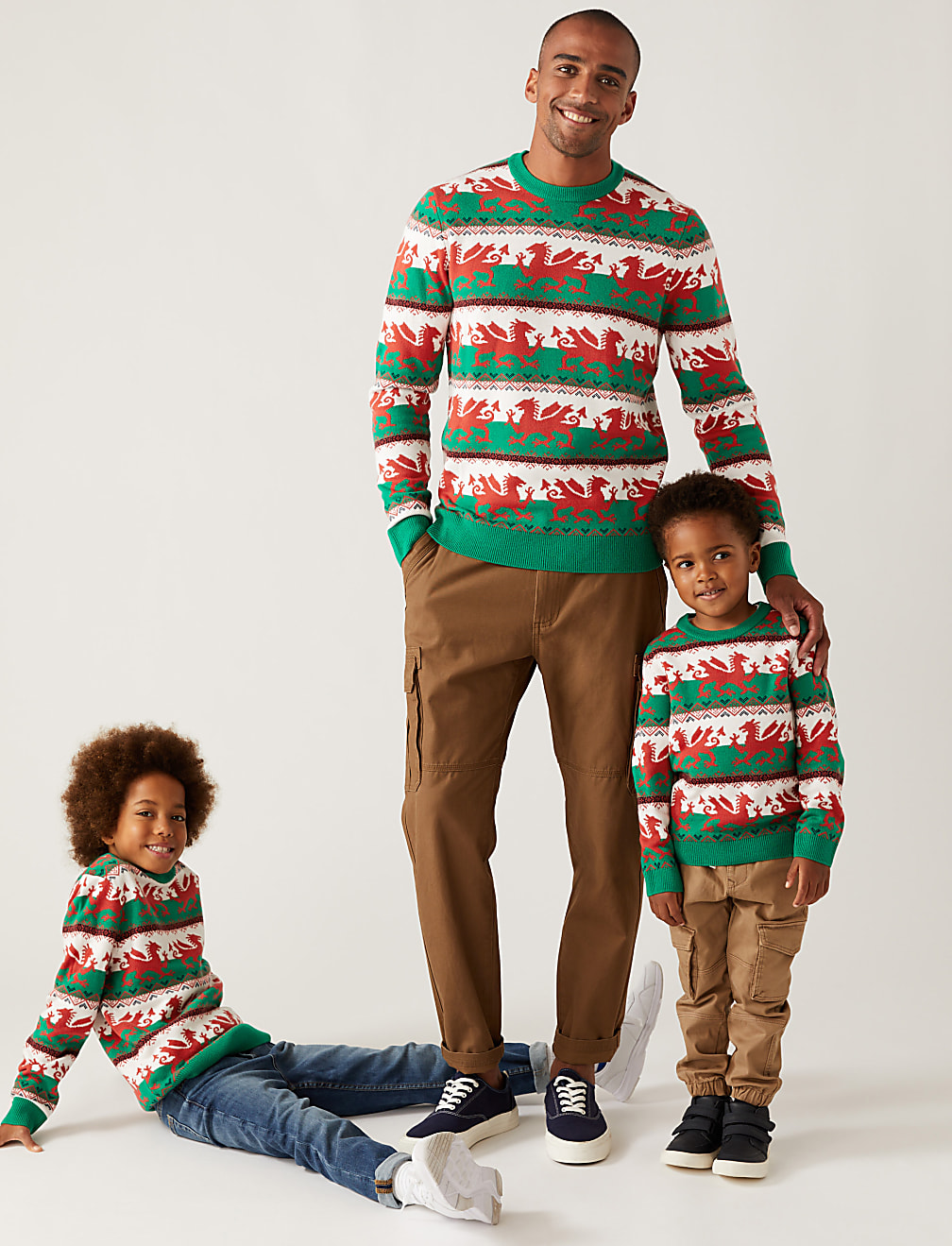 Mini Me Welsh Christmas Jumper