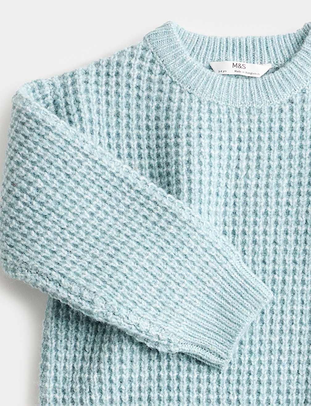 Crew Neck Knitted Jumper (2-8 Yrs)