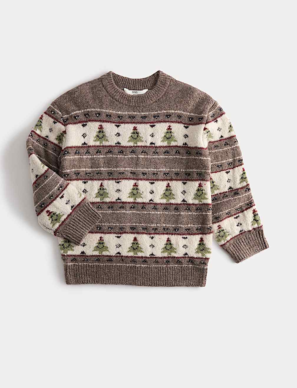 Fair Isle Christmas Tree Jumper (2-8 Yrs)